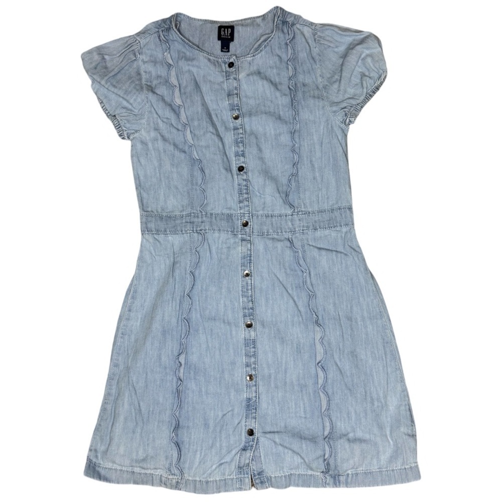 GAP Kids Blue Denim Dress
